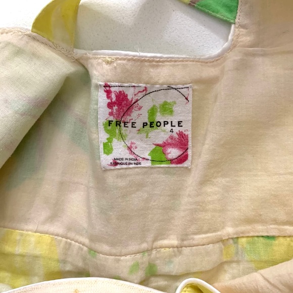 Free People Fit & Flare Mini Lace Sundress - Picture 6 of 8